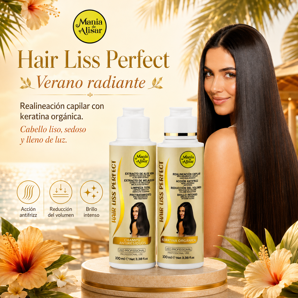Kit de Alisado Hair Liss Perfect 100ml